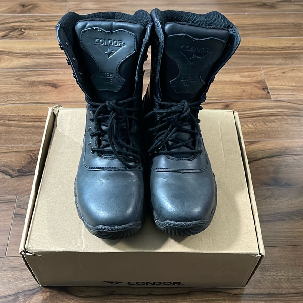 Condor - Men’s Steel Toe Boots Size 9